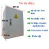 Vỏ Tủ điện công nghiệp HSA 700x500x250, Tủ điện nổi khóa bật sơn tĩnh điện chắc chắn